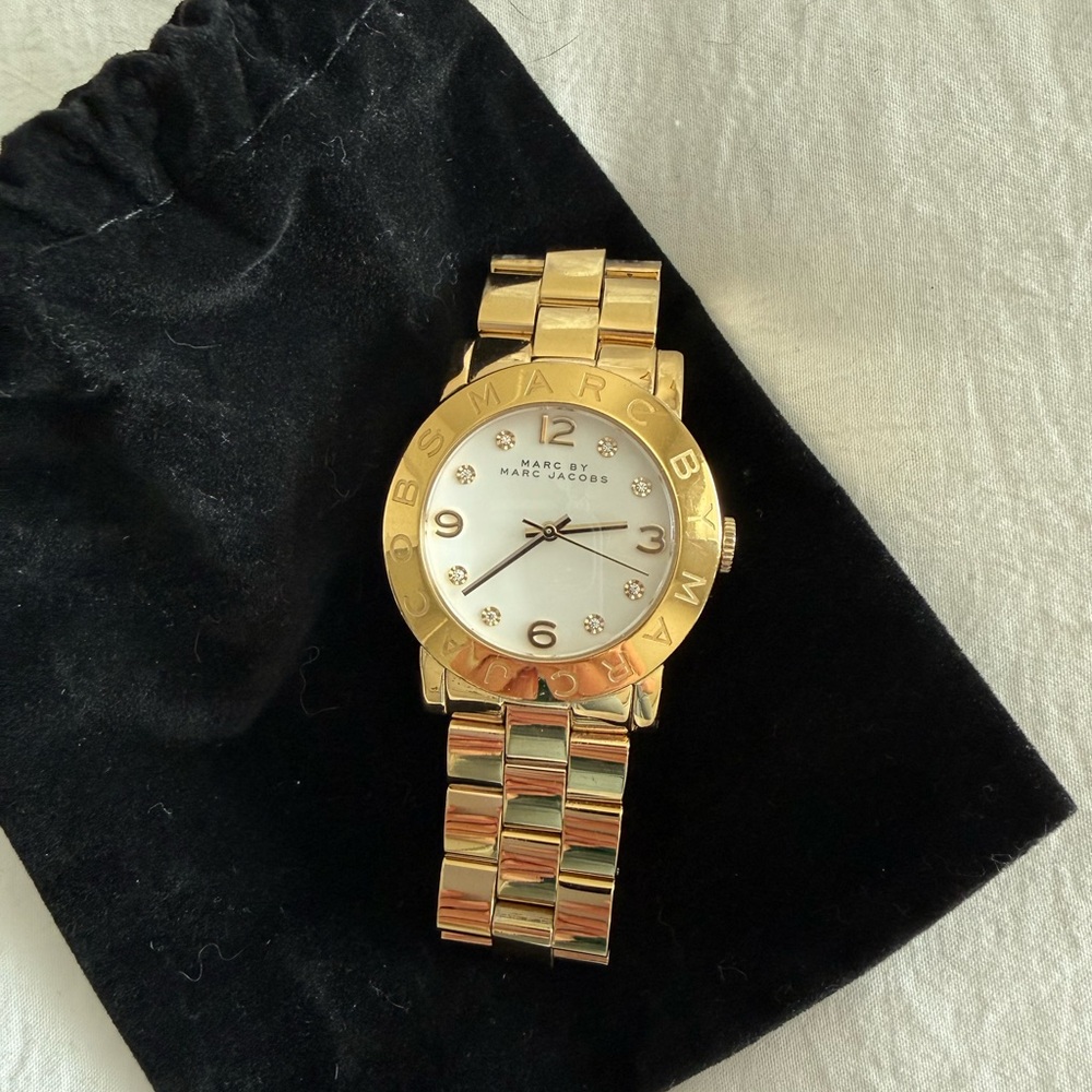 Marc by Marc Jacobs Gold Watch